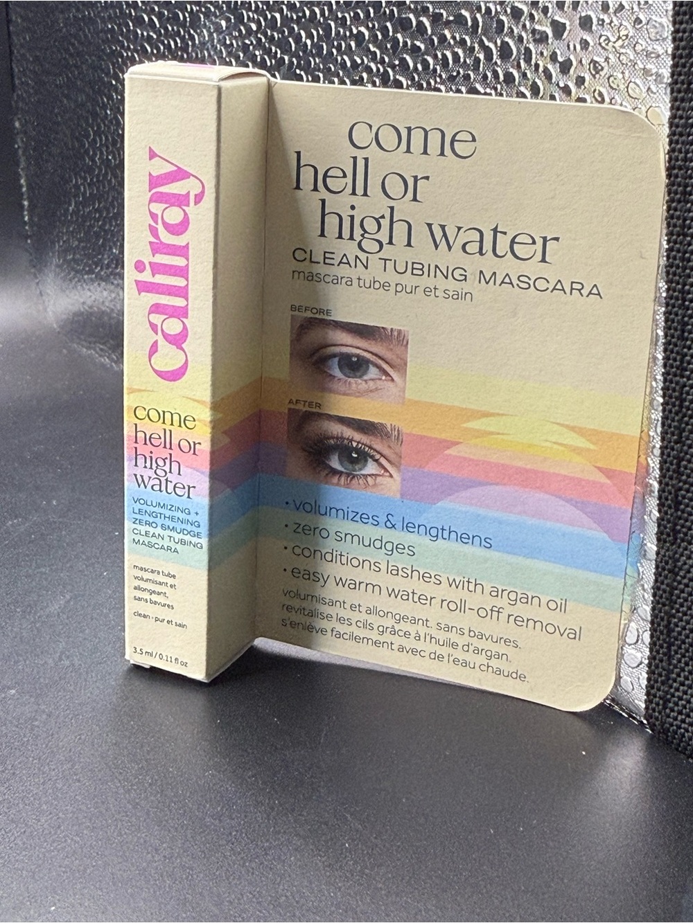 CaLiray Come Hell or High Water Clean Tubing Mascara – travel size